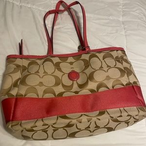 Coach diaper bag